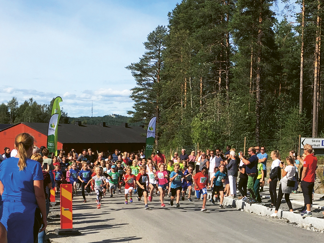 Barn som springer, löpartävling