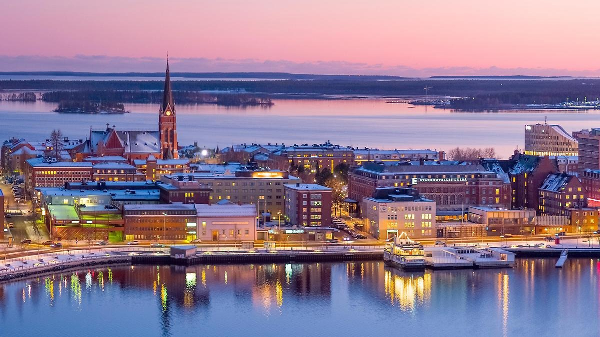 Norra hamn (Northern harbour) in Luleå