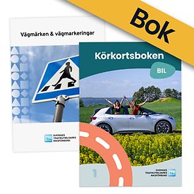 Bilden föreställer omslaget till Körkortsboken