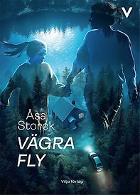 Bilden visar omslaget till boken Vägra fly, av  Åsa Storck