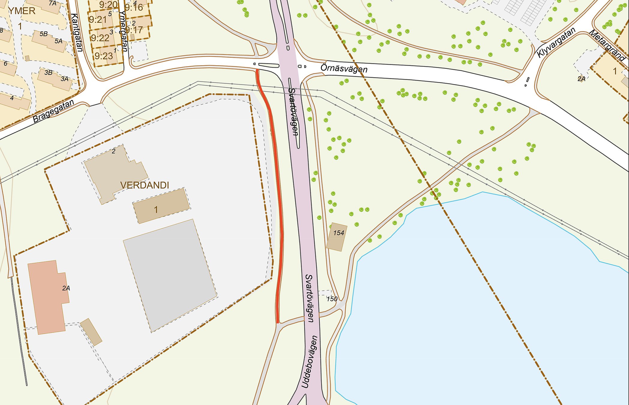 © Luleå kommun, Primärkartan, © Lantmäteriet, Geodatasamverkan. Redovisade gränser har ingen rättsverkan